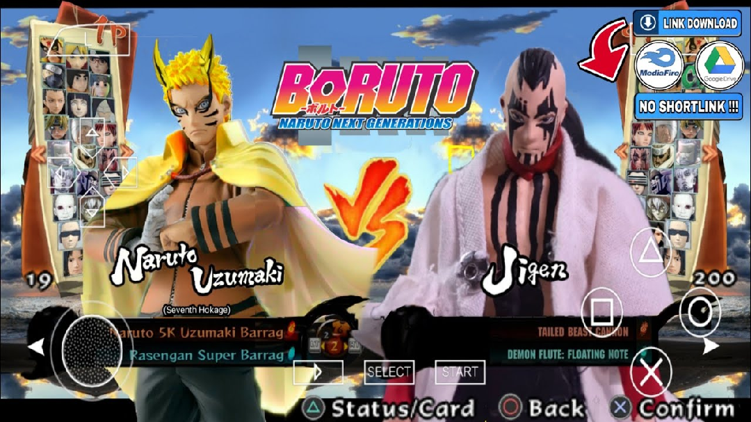 Boruto Naruto Next Generations Game Highly Compressed PPSSPP Download