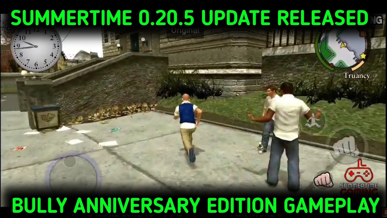 Bully: Anniversary Edition Android GamePlay Walkthrough #1 (By