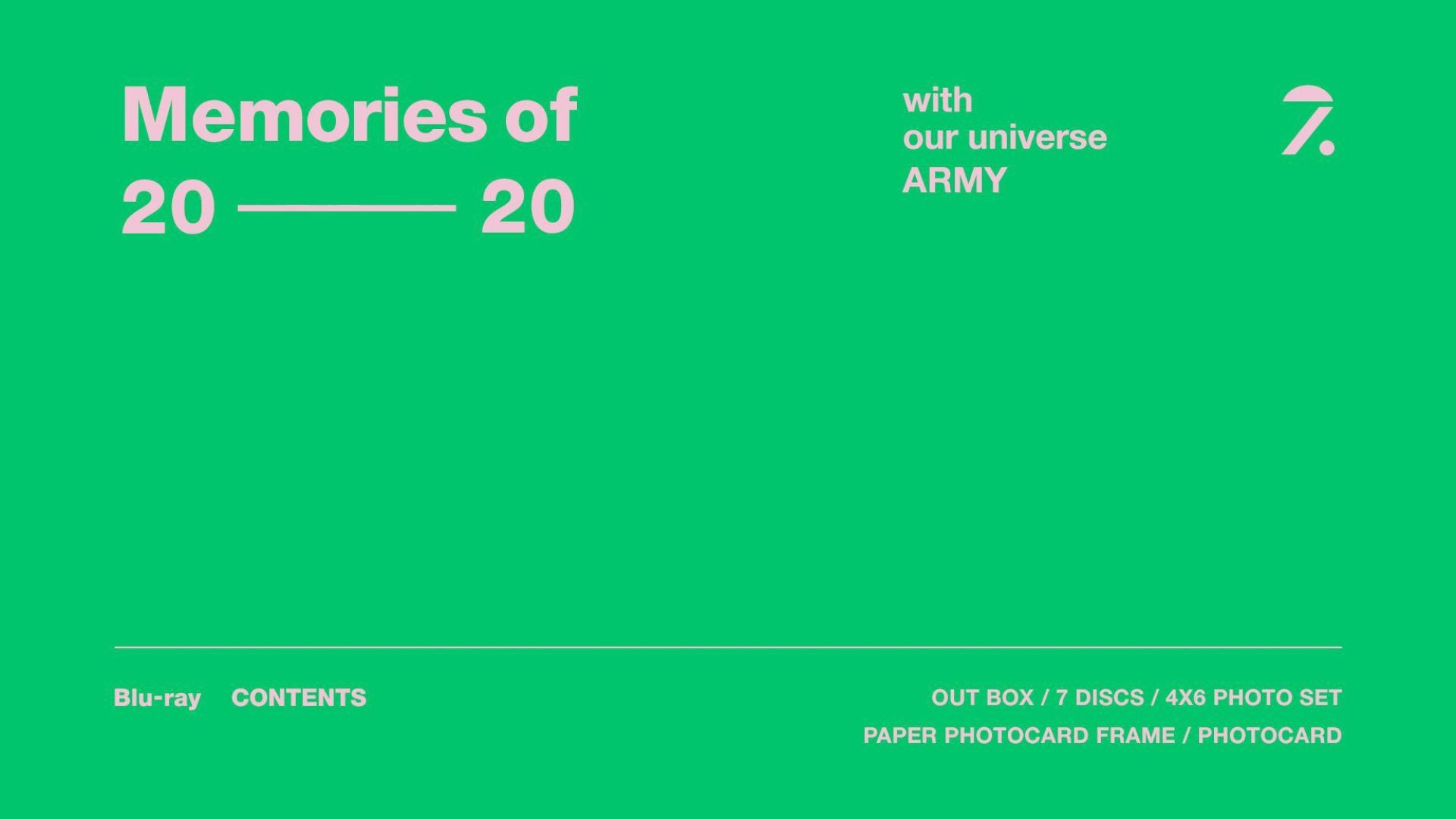 BTS - Memories of 2020 'Disc 5' [2021.08.03] - Bilibili