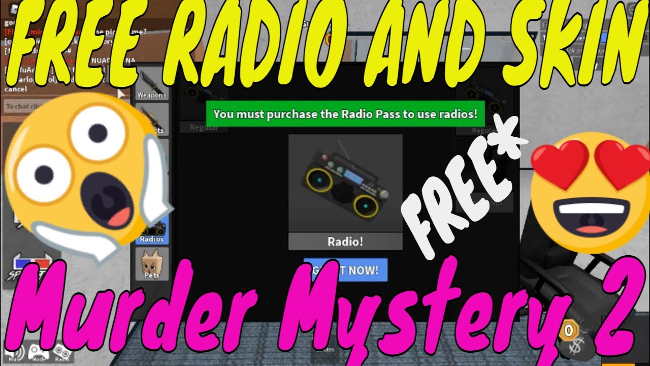 FREE] Murder Mystery 5 (Modded) - Roblox