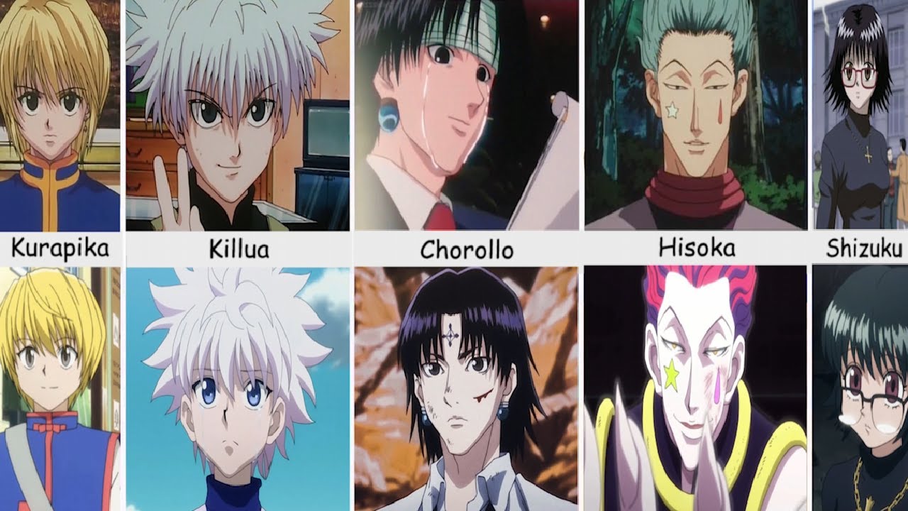 Hunter X Hunter Scene Comparison 1999 Vs 2011 