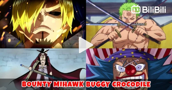 One Piece Manga 1058  Buggy Mihawk Crocodile by Sunterra92 on DeviantArt