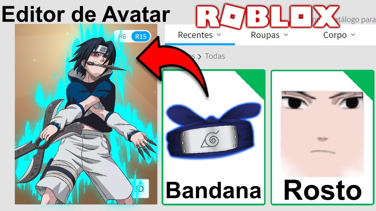 tutorial como conseguir rostos no perfil do roblox 