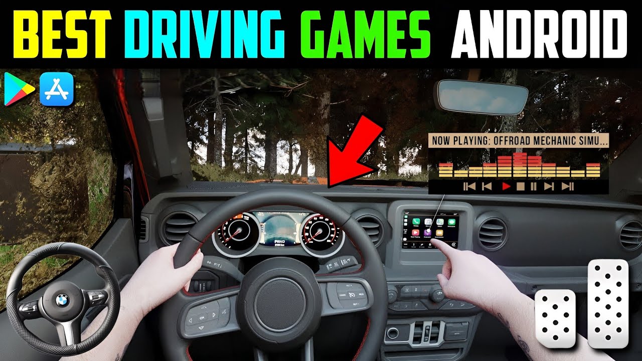 TOP 5 *REALISTIC* Car Driving Games For Android 2022 l Best Car Simulator  Game For Android 2022 