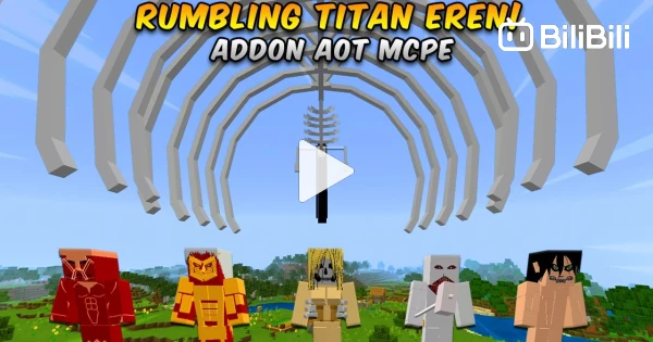 Attack on Titan (Shingeki no Kyojin) AoT Minecraft Mod