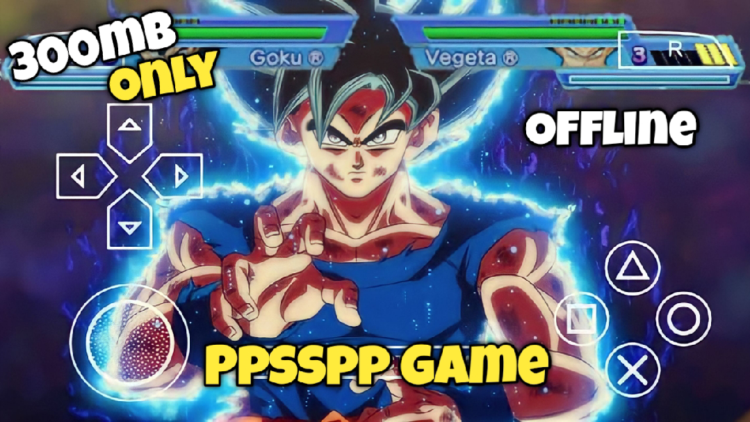 Téléchargement de l'application PPSSPP Dragonballz Budokai