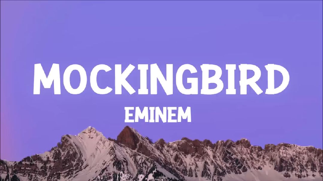 Eminem mockingbird <3  Eminem mockingbird lyrics, Eminem