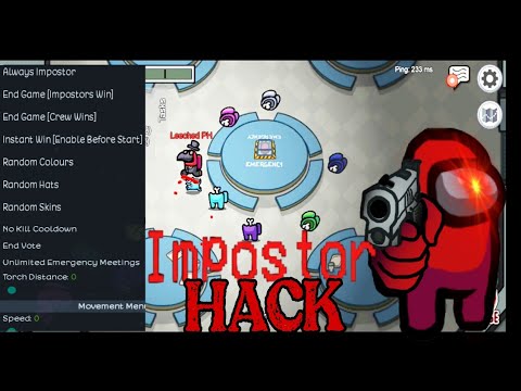 among us mod menu always imposter no kill cooldown / X