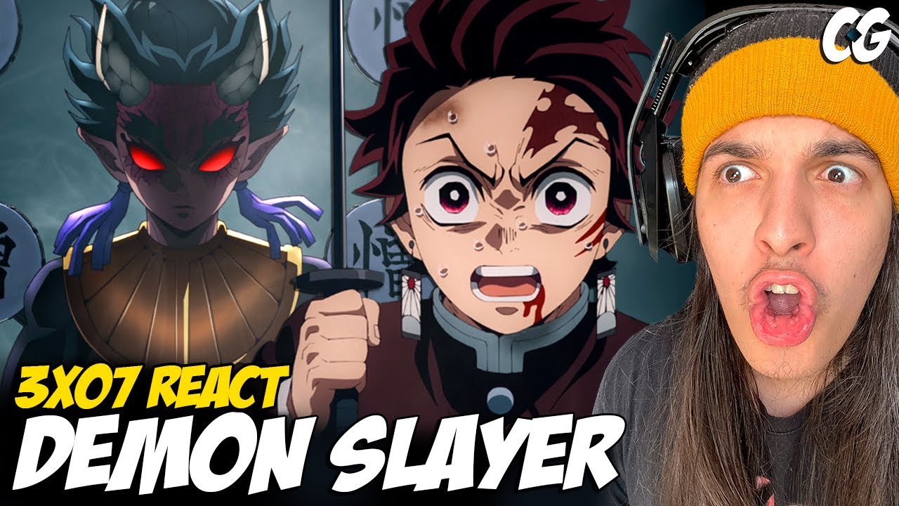 Demon slayer (kimetsu no yaiba) react ep 2 temp 3