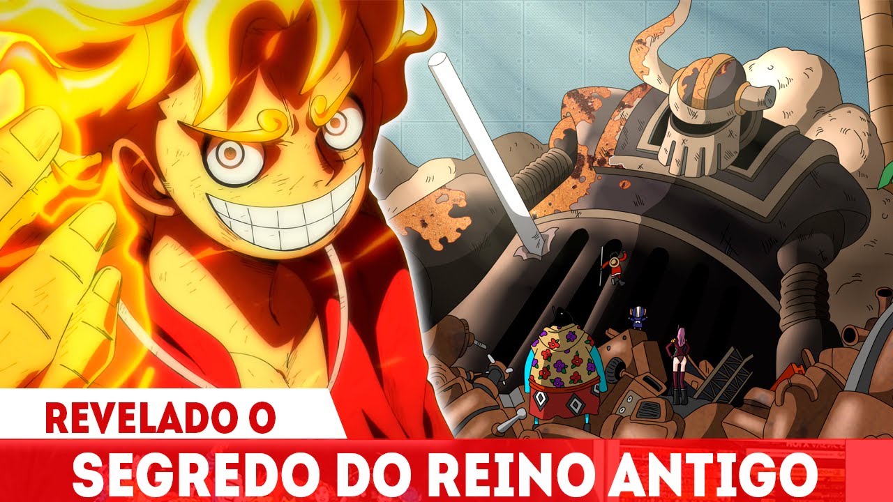 One Piece  O Mangá 1065 vazou e fez uma revelação incrível sobre o Século  Perdido!