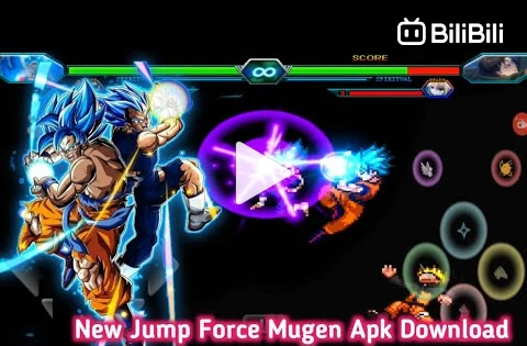 NEW Jump Force Mugen Apk Anime Crossover Dublado For Android with 80+  Characters! - BiliBili
