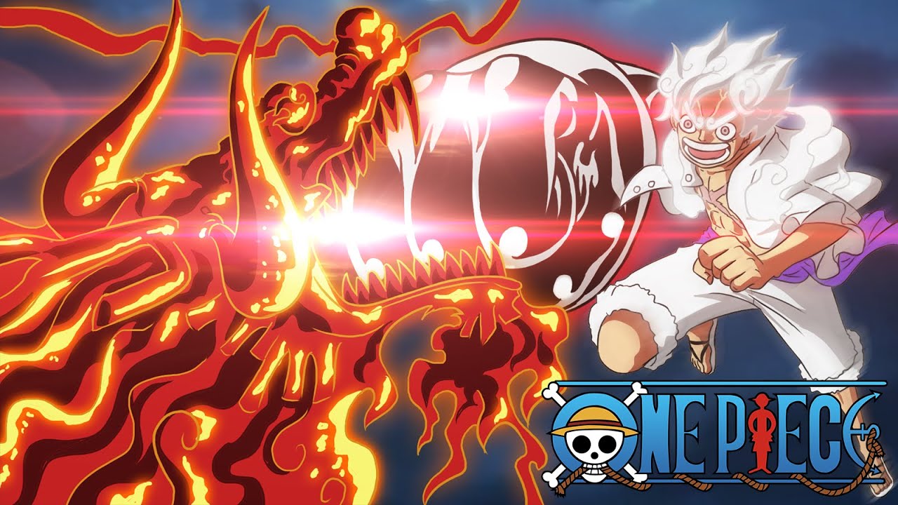 Luffy(Gear 5) Vs Kaido FULL FIGHT(with music) #luffy #kaido #onepiece