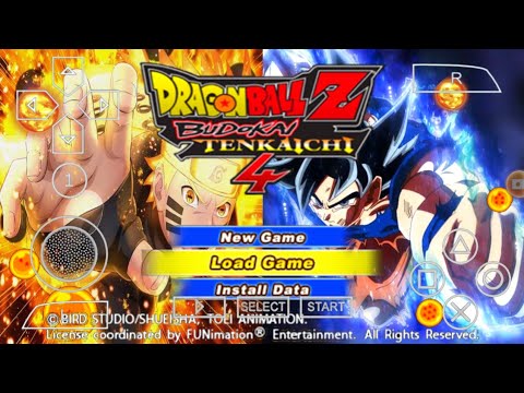 NEW Dragon Ball Z Ultimate Tenkaichi Tag Team Mod For Android PSP ISO With  Permanent Menu 