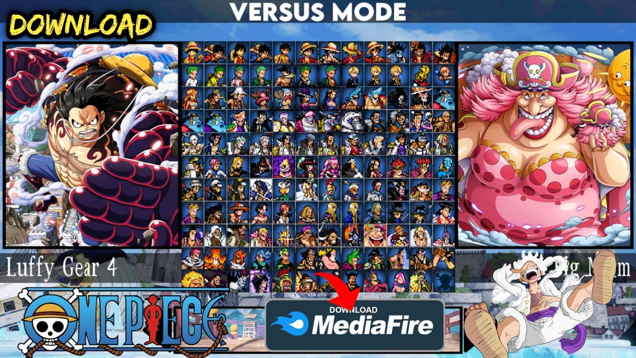 ONE PIECE MUGEN V7 - 130+ Characters (PC & Android) [DOWNLOAD] 