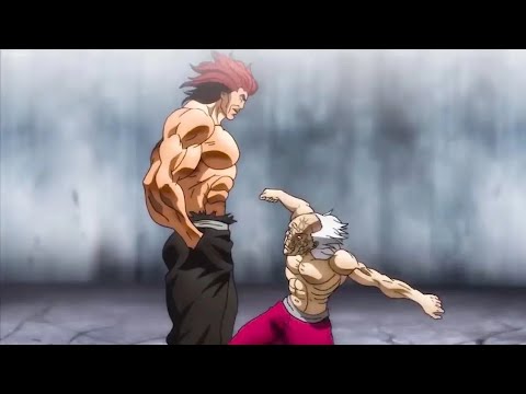 YUJIRO HANMA VS KAKU KAIOH ( Melhor luta do anime -- ) _ Baki dub