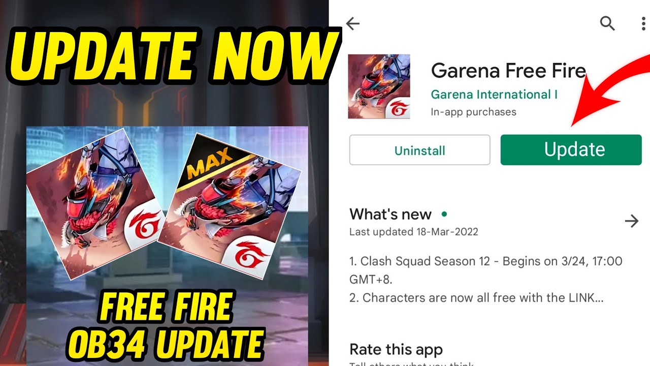 Garena Free Fire Max's Advance Server OB42 Registration Opens