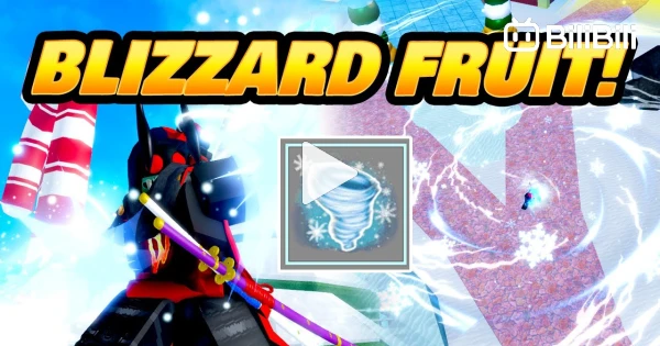 New BLIZZARD FRUIT SHOWCASE - Blox Fruits Christmas Update 