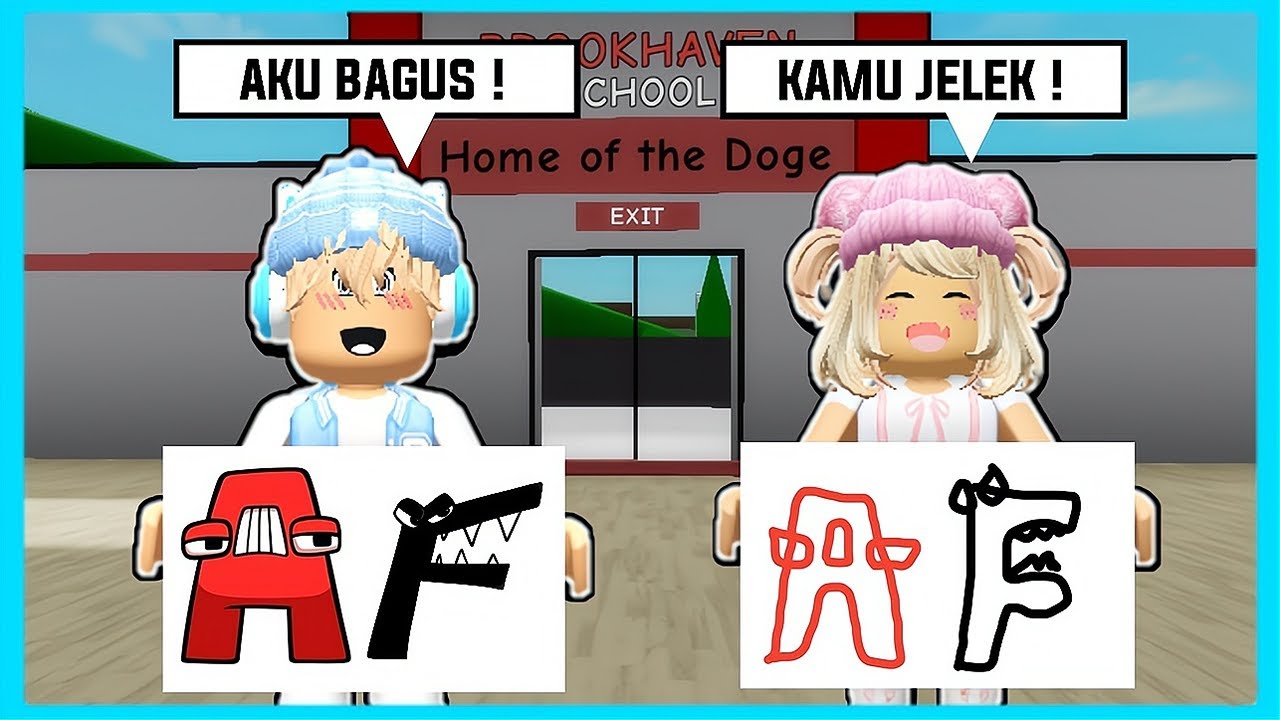 Alphabet Lore Jenis Baru Di Game Roblox ft @Shasyaalala - BiliBili