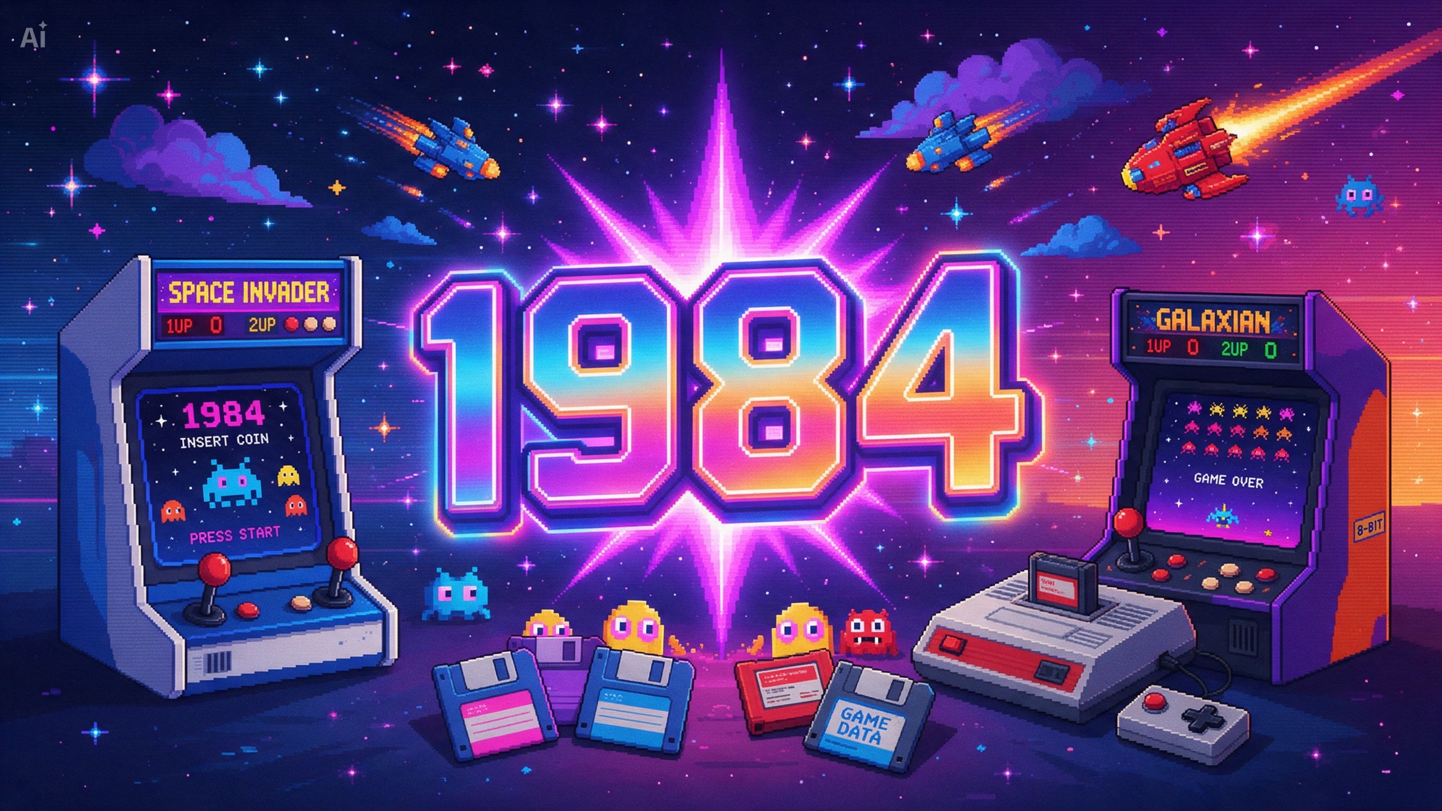 Gaming in 1984: Why the Industry Didn't Die - BiliBili