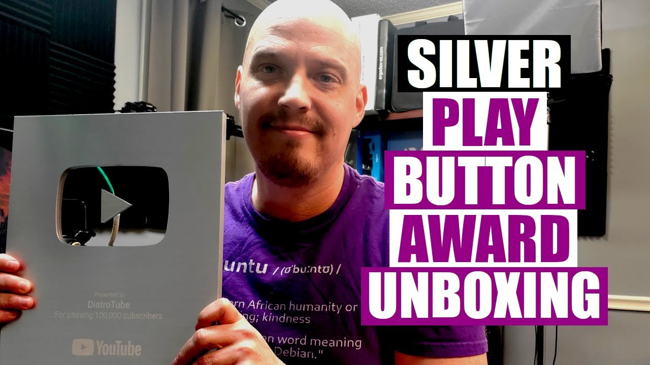 Unboxing our  Silver Play Button Award from 100K Real