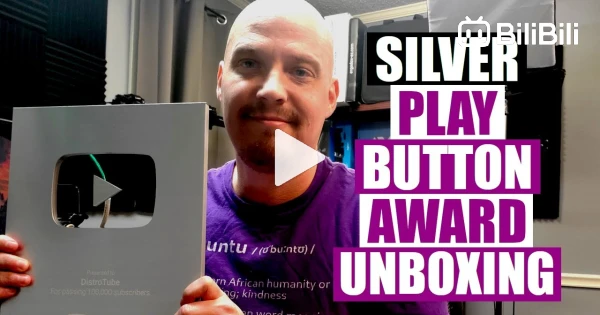 Unboxing our  Silver Play Button Award from 100K Real