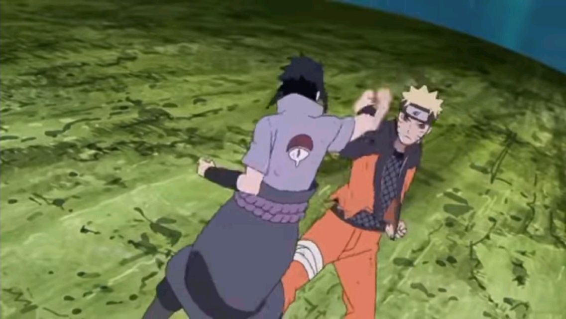 Naruto vs Sasuke Full Fight - BiliBili