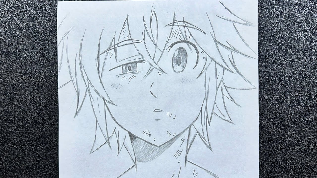 SPEED DRAWING ANIME  Pencil Drawing - Meliodas - BiliBili