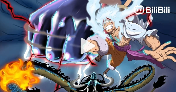 Awakened Luffy (Gear 5) vs Kaido full fight Manga 
